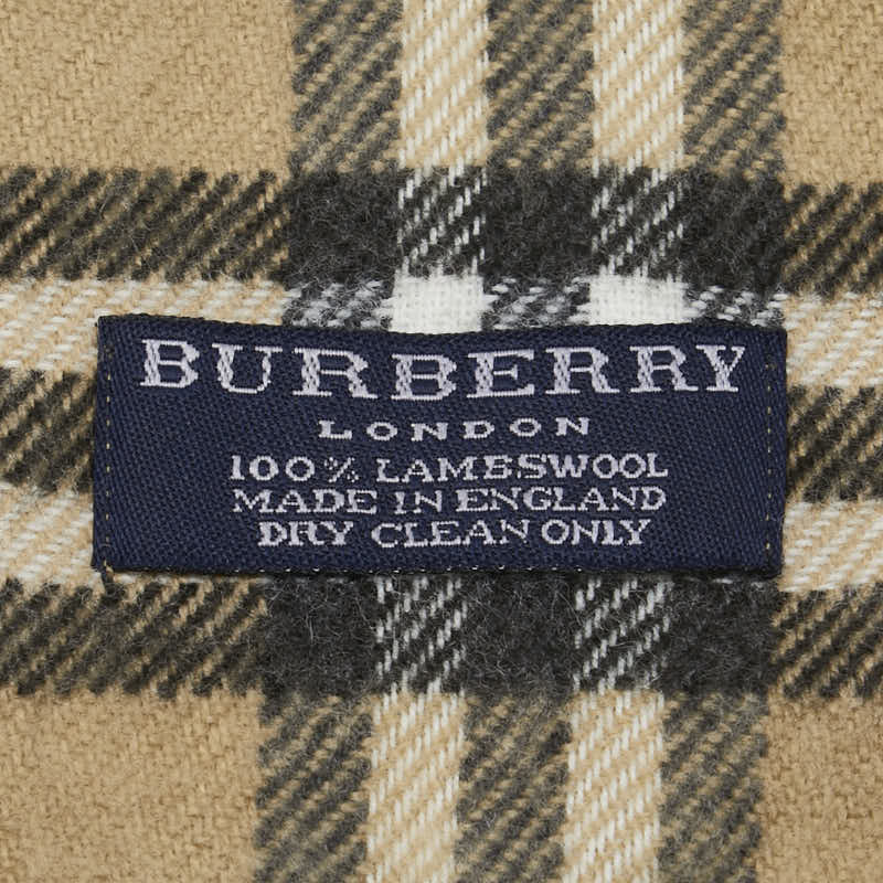 Burberry Wool Nova Check Scarf