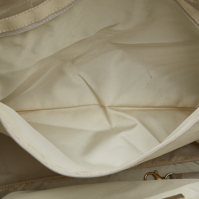 Chanel Nylon Leather Tote Bag