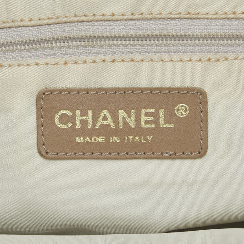 Chanel Nylon Leather Tote Bag