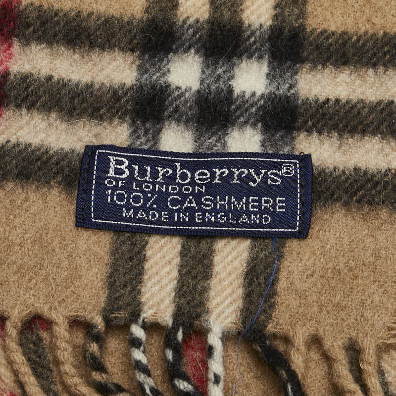 Burberry Cashmere Nova Check Scarf
