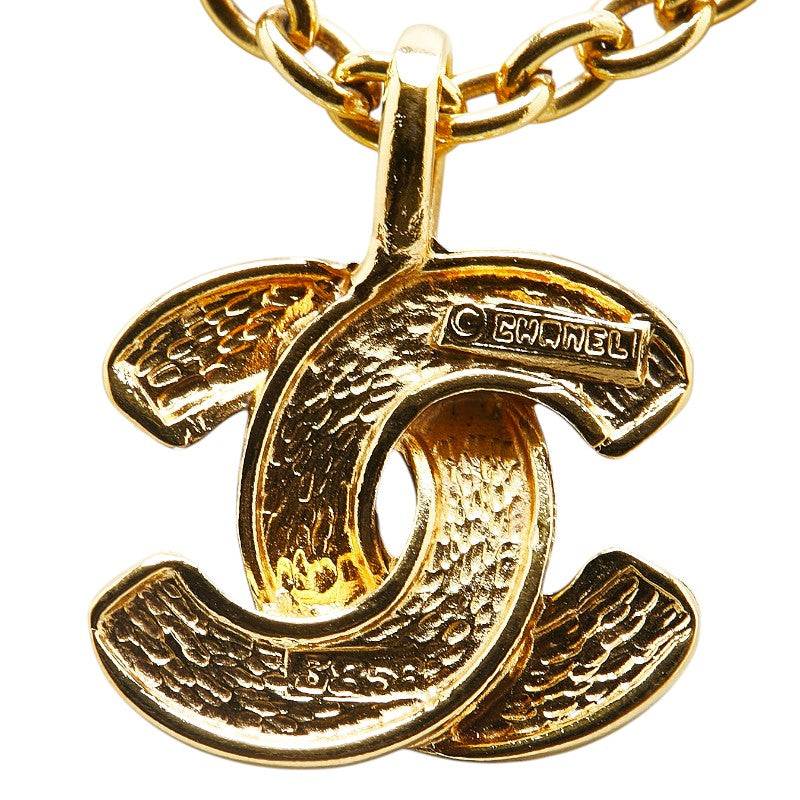 Chanel Coco Mark Matelasse Necklace