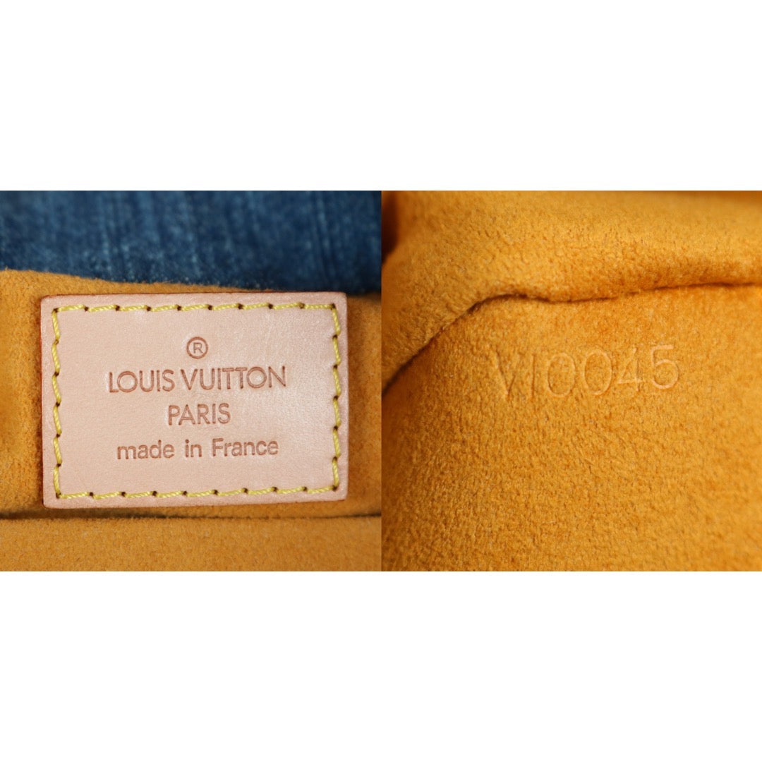 Rank A｜  LV Monogram Denim Hand Bag   ｜S24050901