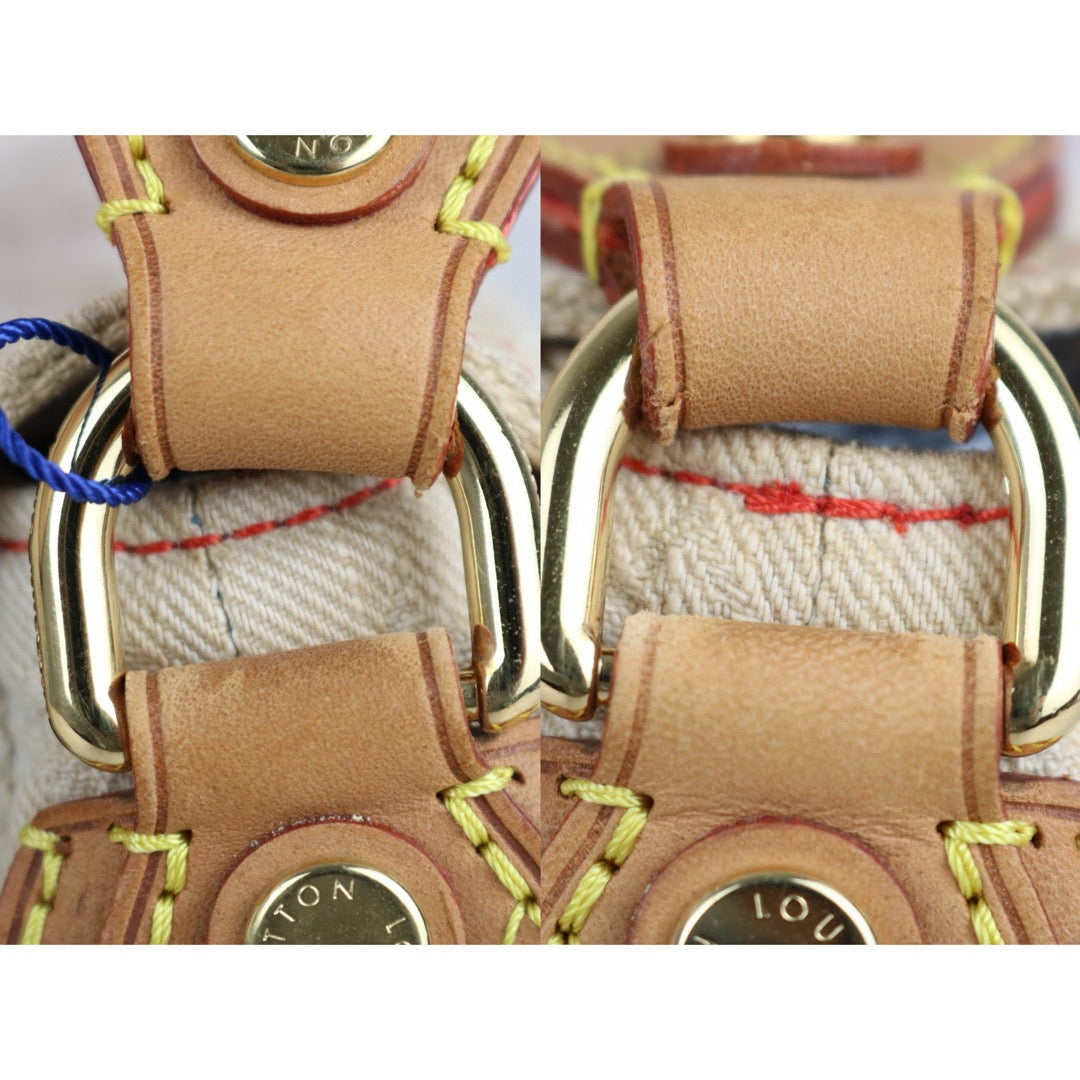 Good ( Rank AB) ｜  LV Monogram Denim  Sunshine Blue Ombre Shoulder Bag  ｜B25012209