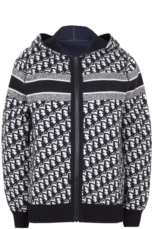 CHRISTIAN DIOR Reversible Zip Hoodie