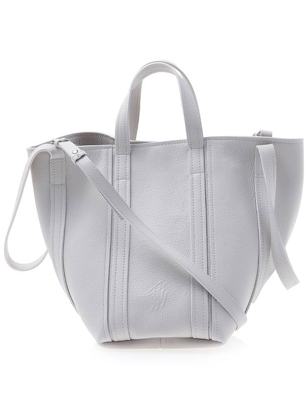 Luxury Balenciaga  Calfskin Everyday Tote Bag White
