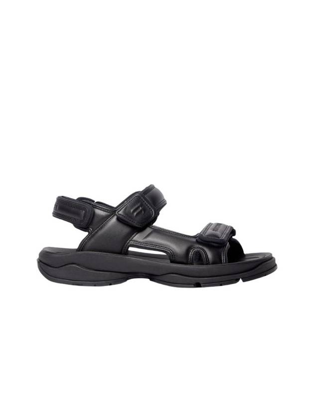 Luxury Balenciaga  Tourist Sandals Black