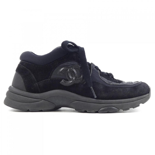 Chanel G34360Y53536 Suede Nylon YCRA Sneakers