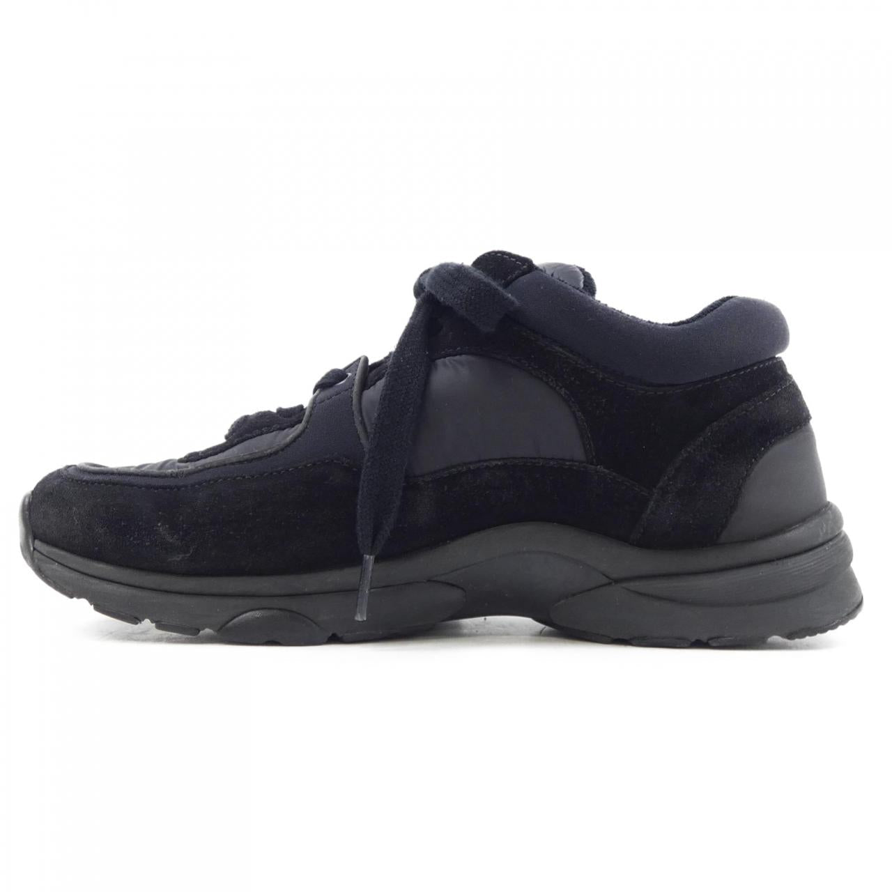Chanel G34360Y53536 Suede Nylon YCRA Sneakers
