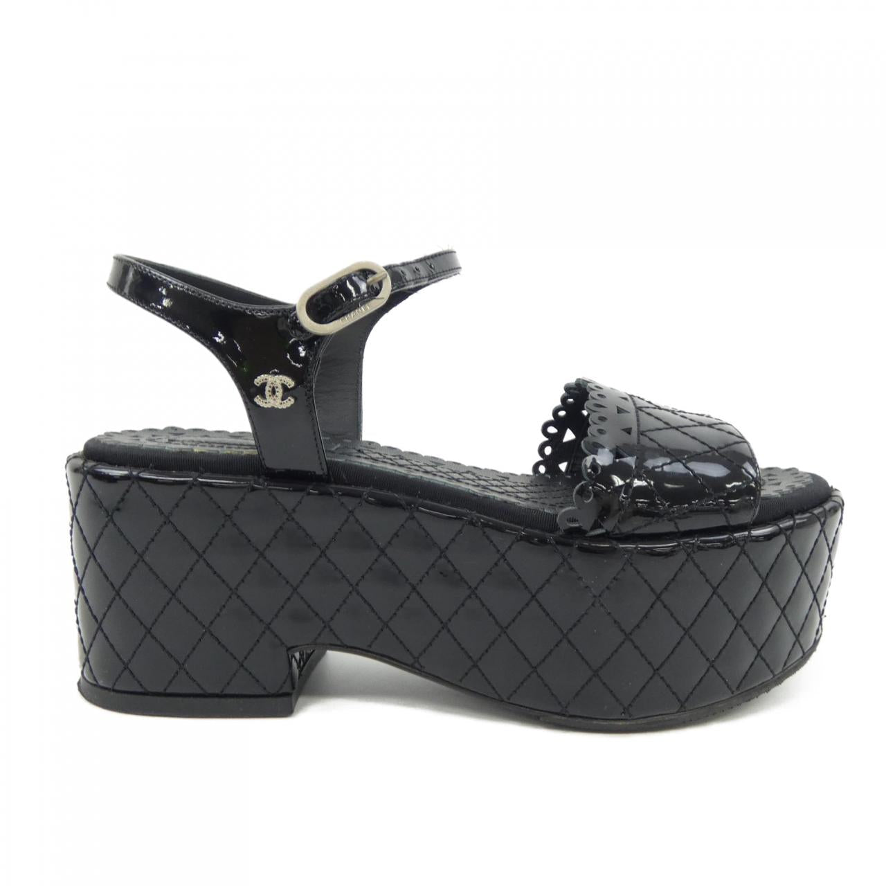 Chanel G31341X01012 Patented Calfskin Sandals