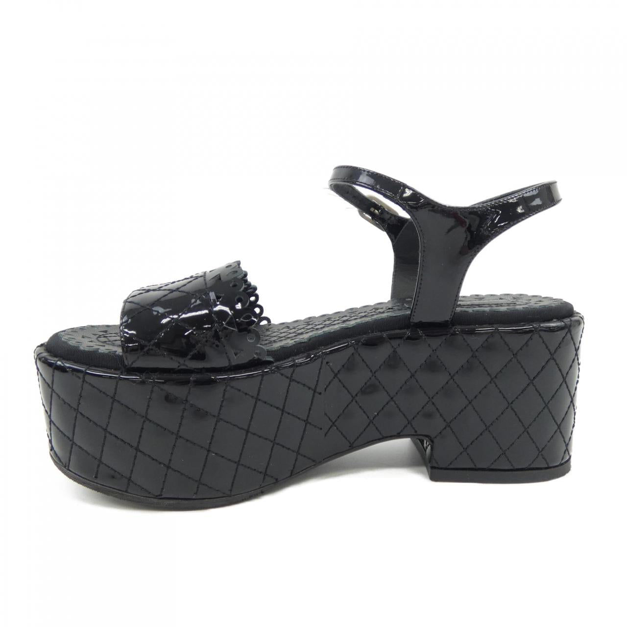 Chanel G31341X01012 Patented Calfskin Sandals