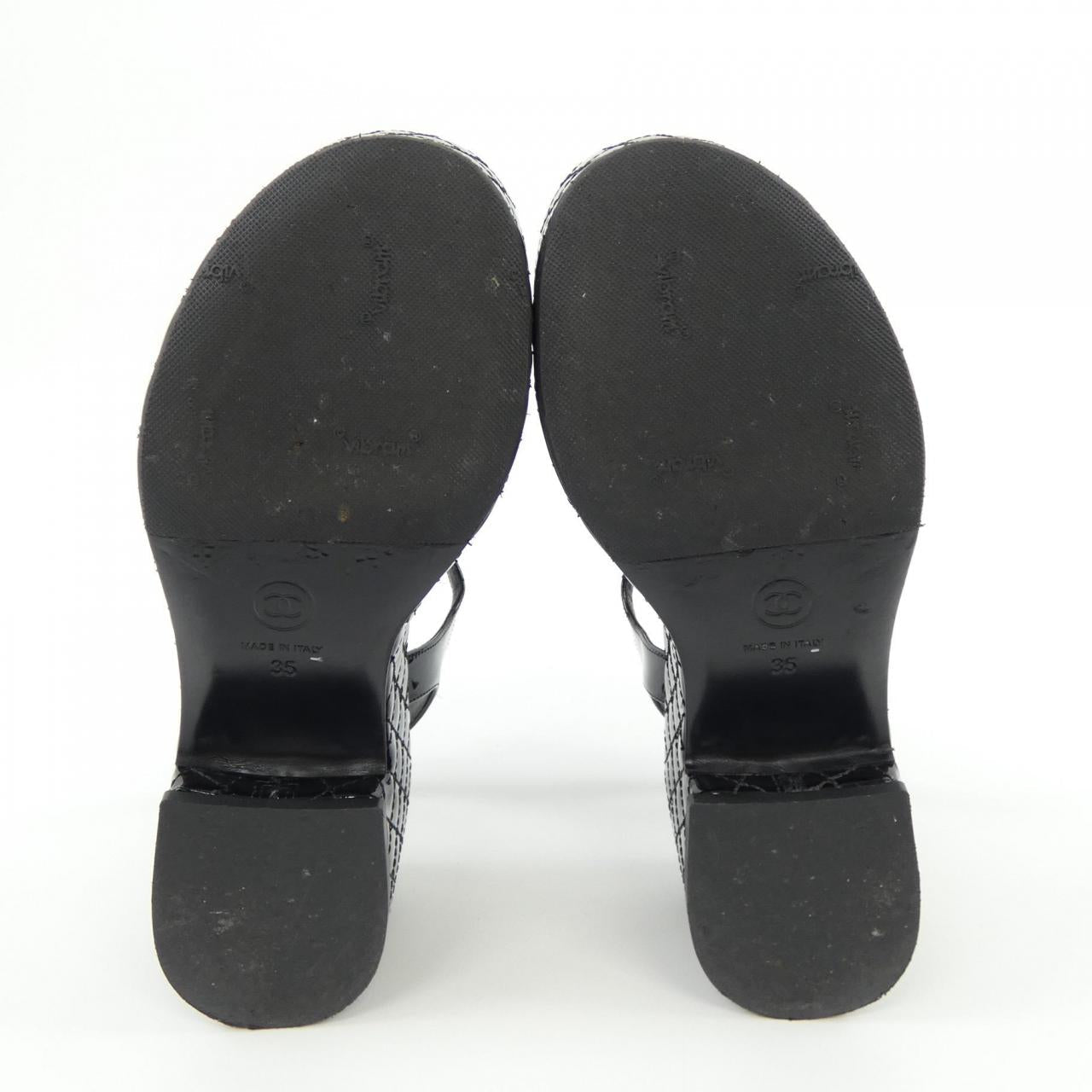 Chanel G31341X01012 Patented Calfskin Sandals
