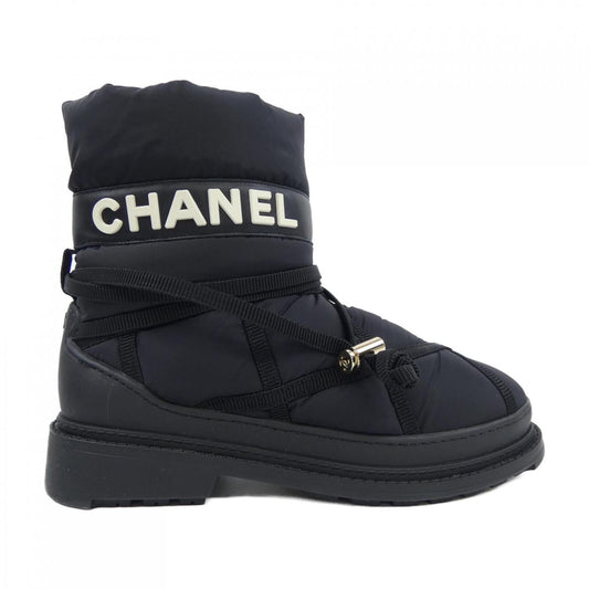 Chanel G35342Y52745 Nylon Calfskin Boots