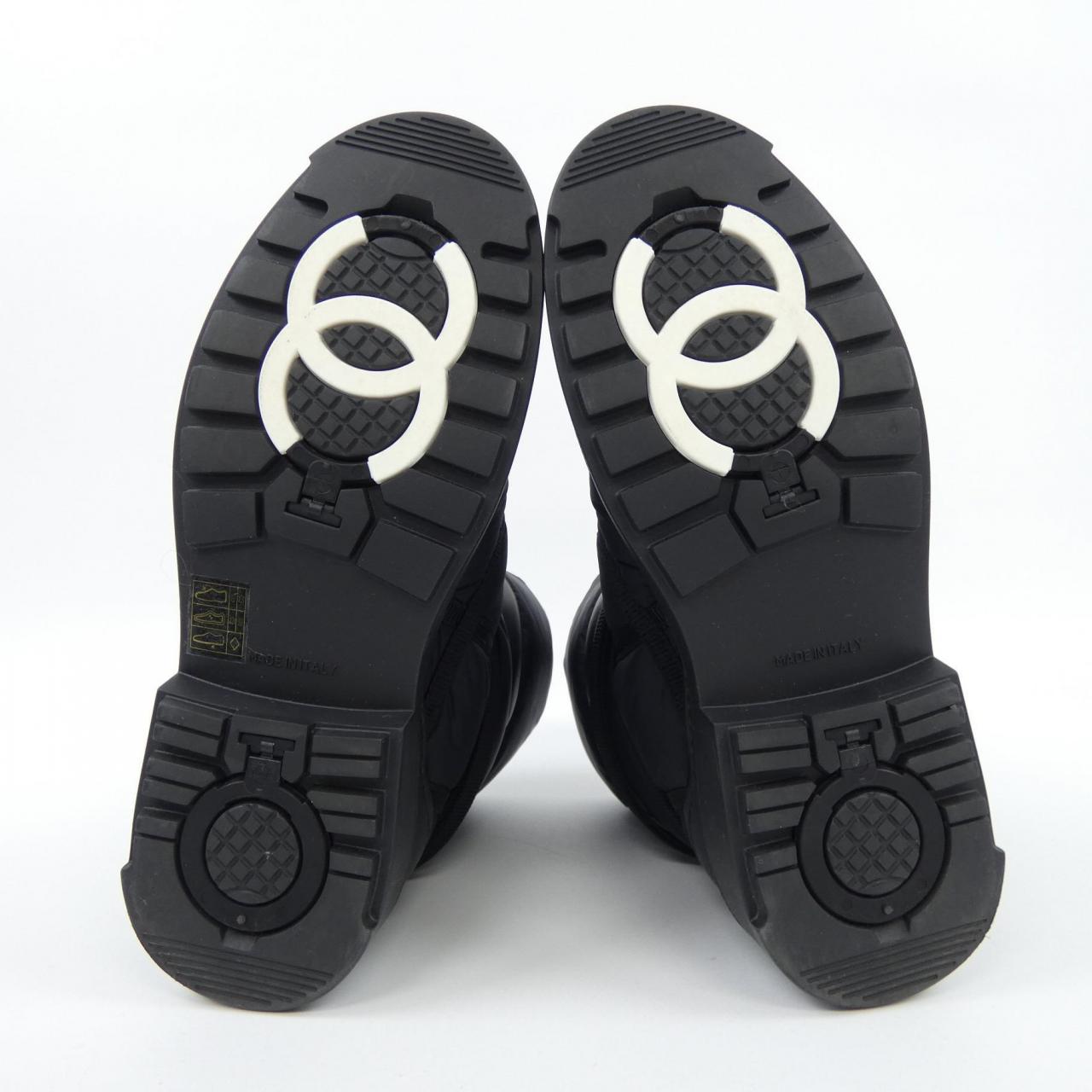 Chanel G35342Y52745 Nylon Calfskin Boots