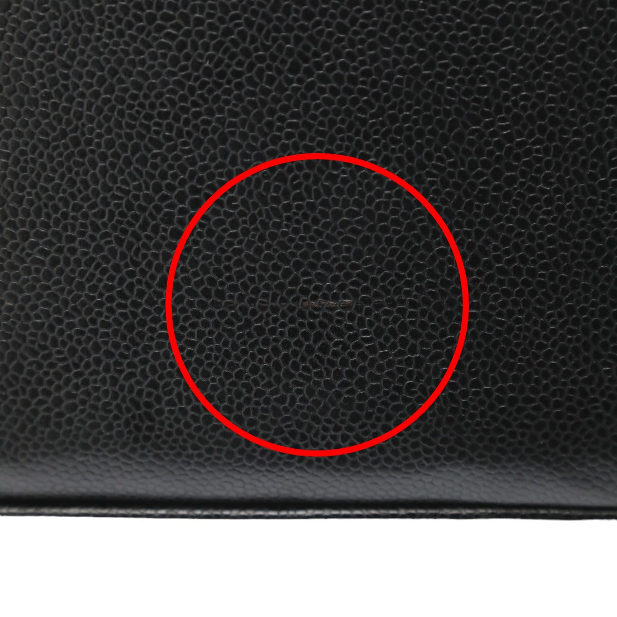 CHANEL Tote Bag Matt caviar skin black Handbag Caviar skin Replica Tote Women Used