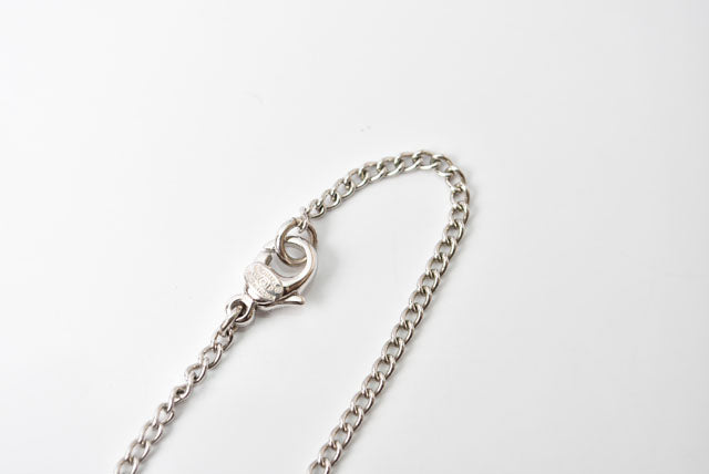 Chanel Necklace/Pendant Coco Mark CC Punching Silver A27967