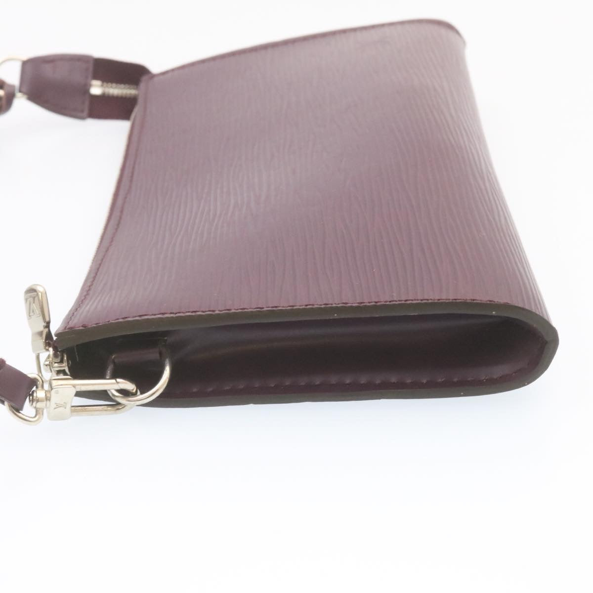 LOUIS VUITTON Epi Pochette Accessoires Pouch Purple M5298K LV Auth 23067A