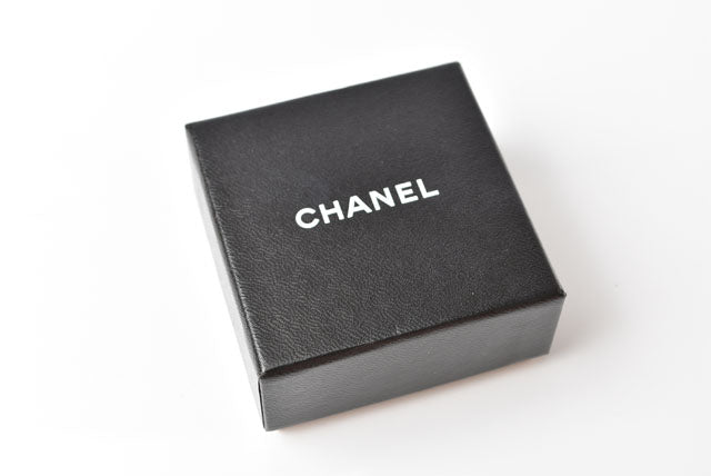 Chanel Metal Rhinestone Faux Pearl Earrings