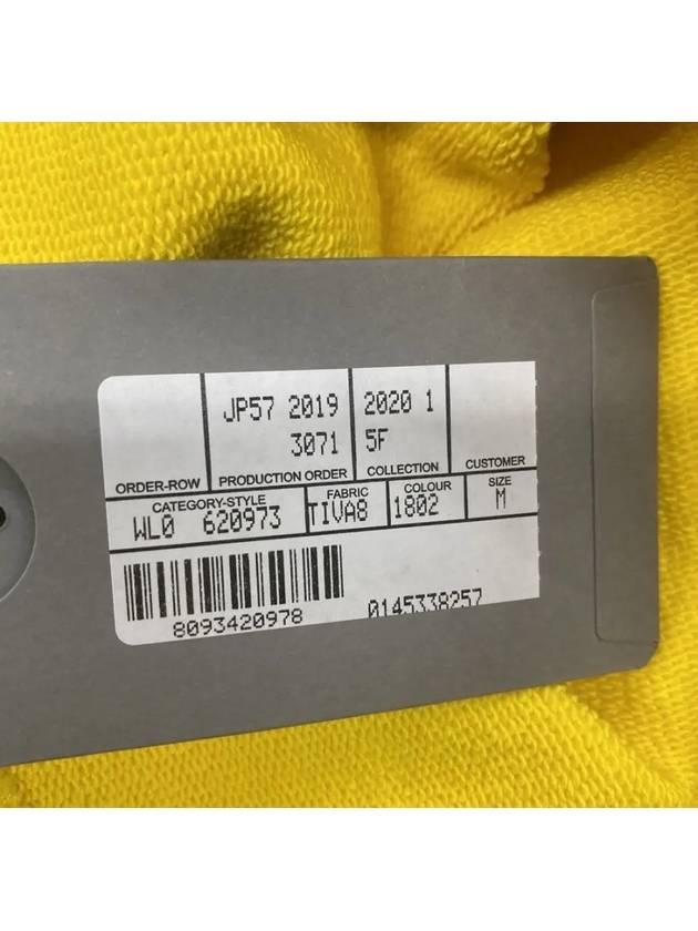 Luxury Balenciaga  Logo Print Hoodie Yellow