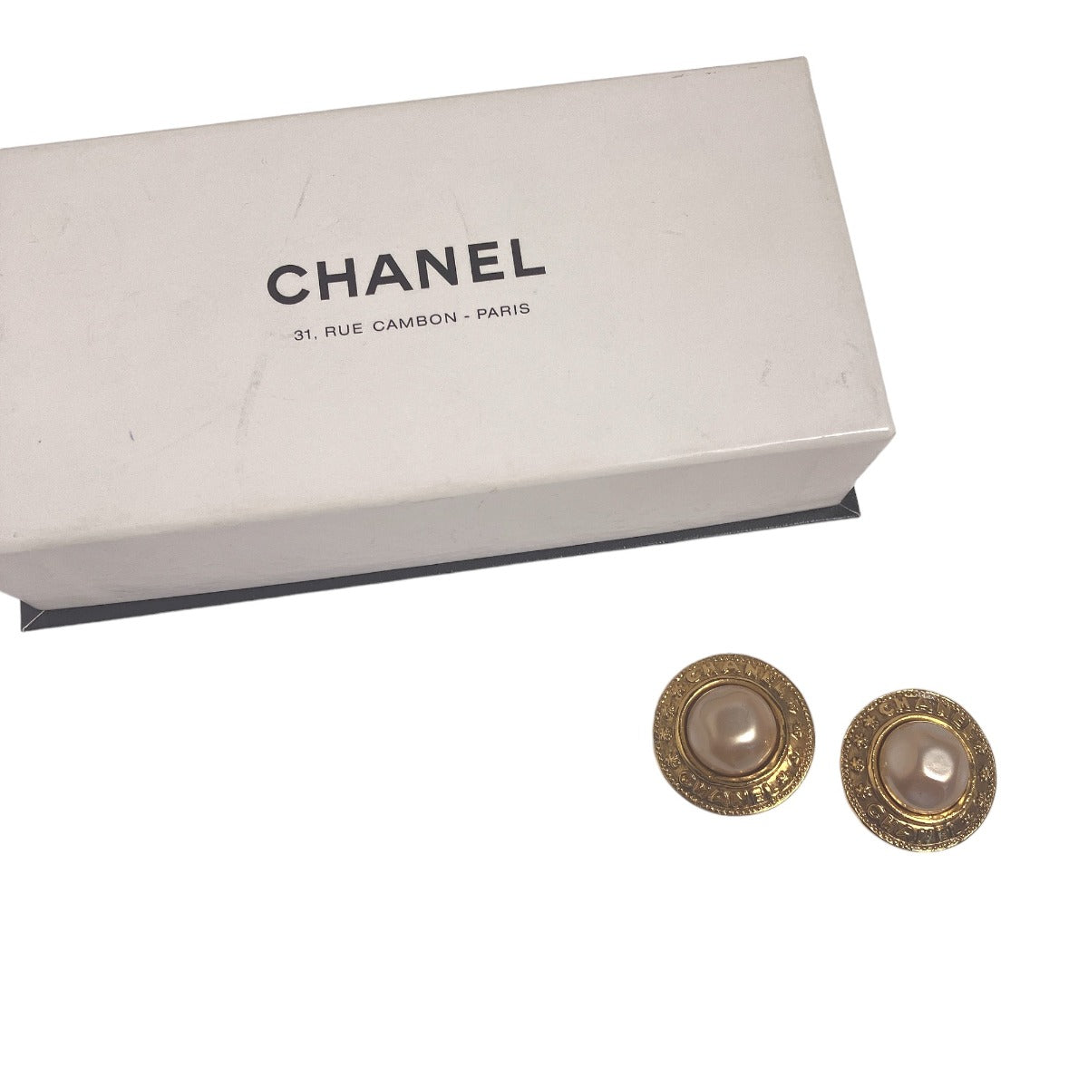 CHANEL Earring Gold Plated gold Gold Plated