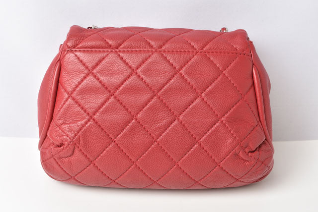 Chanel Leather Chain Shoulder Bag