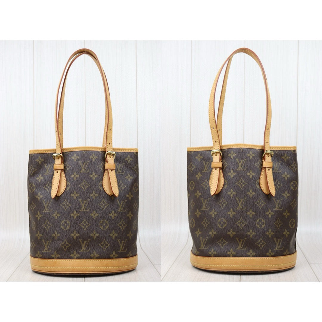 Good ( Rank AB)｜ LV Monogram  Petit Bucket PM Tote Bag  ｜25040801