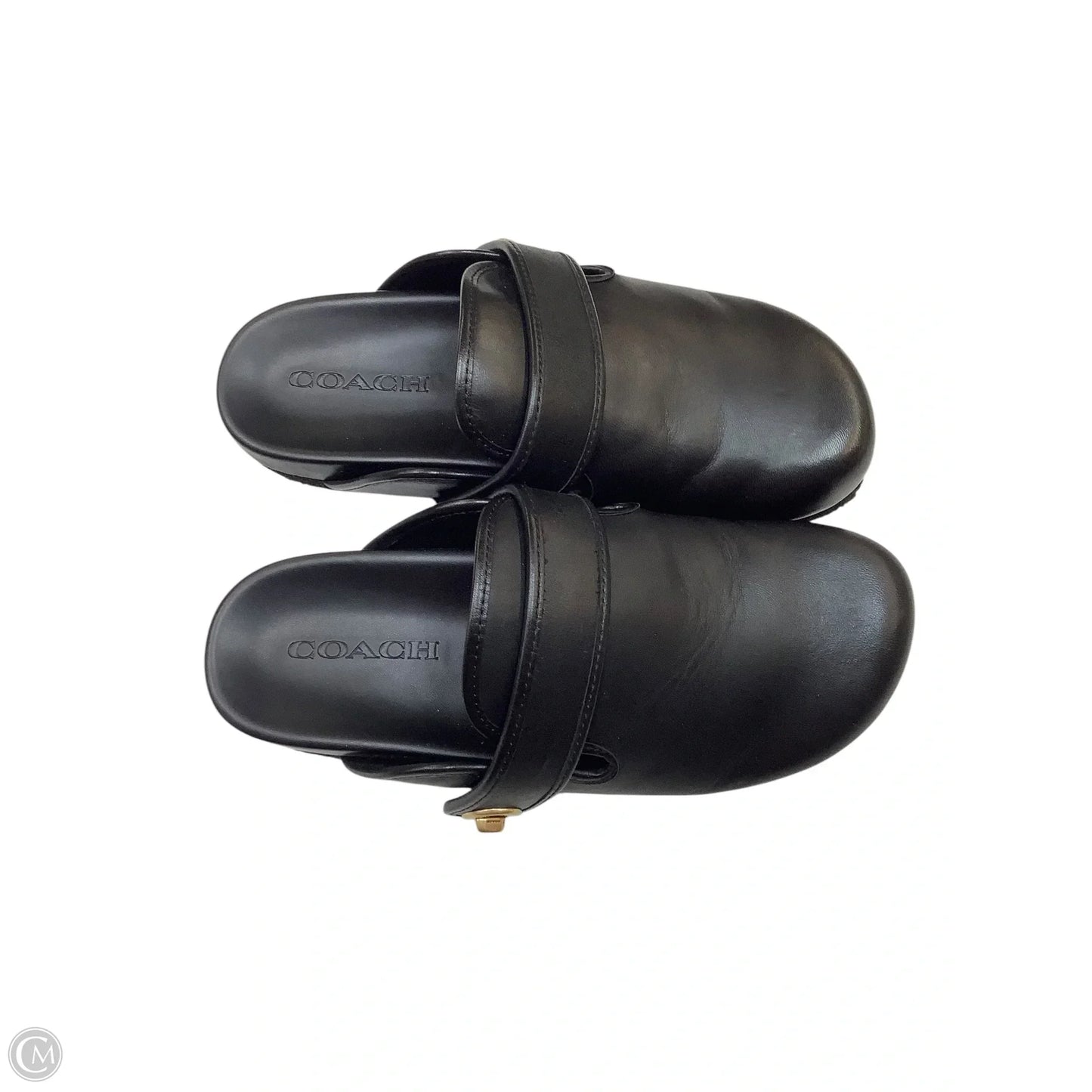 Shoes Designer By Coach In Black, Size: 8