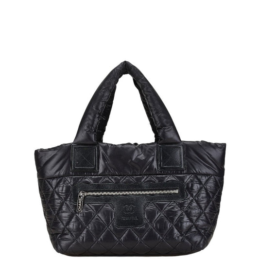 Chanel Coco Cocoon Nylon Leather Tote Bag