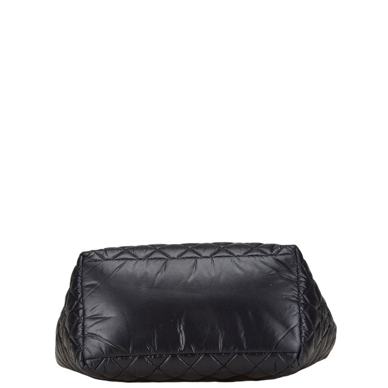 Chanel Coco Cocoon Nylon Leather Tote Bag