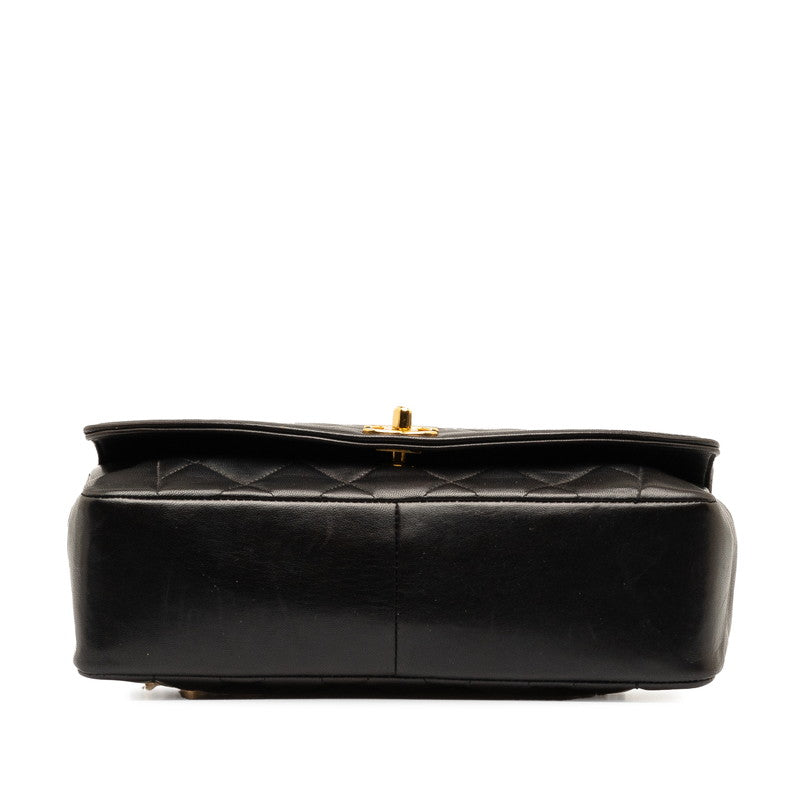 Chanel Matrace Dianaflap Chain Shoulder Bag Black G   Chanel