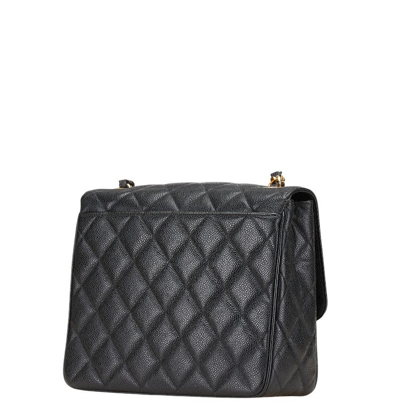 Chanel Deauville Caviar Shoulder Bag