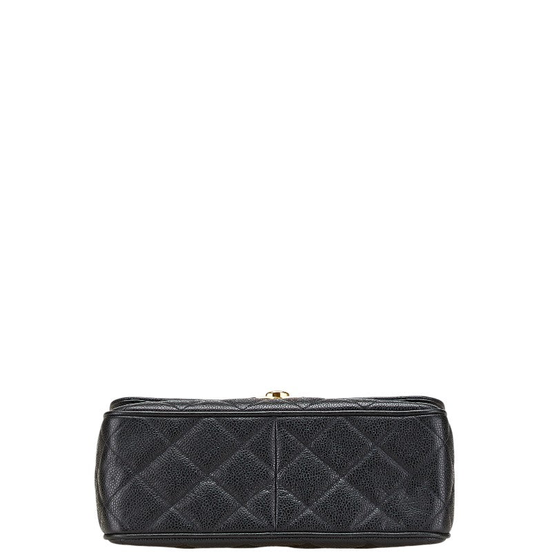 Chanel Deauville Caviar Shoulder Bag