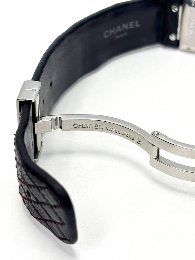 Matrace black silver quartz watch 4VCHC29542 Chanel