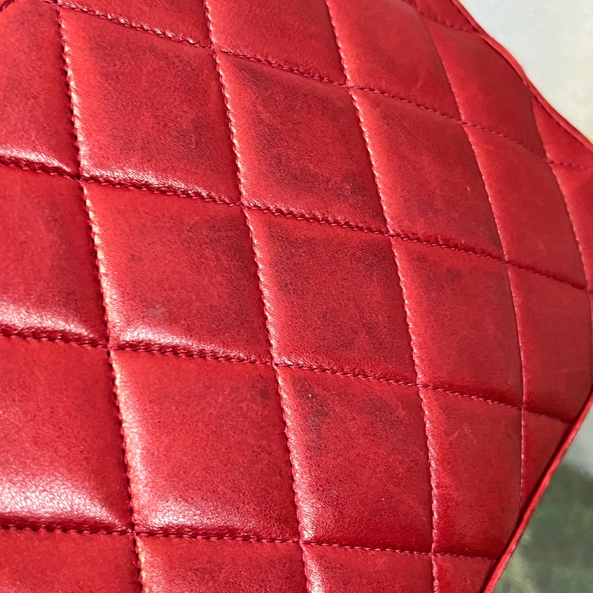 CHANEL Vintage Quilted Envelope Flap Bag