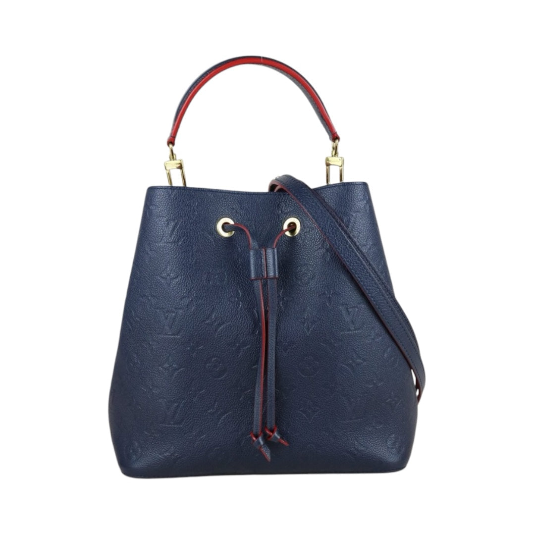 Very Good ( Rank A)｜ LV Monogram Leather Shoulder Bag Blue IC Chips Model｜S25030706