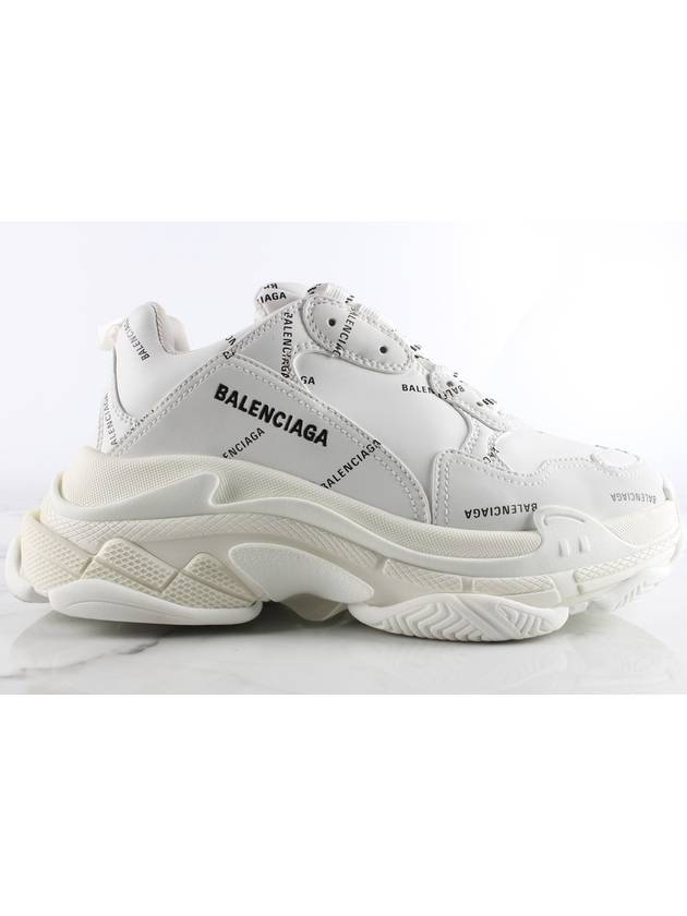 Luxury Balenciaga  My Multi Logo Triple S White 41 Domestic 260