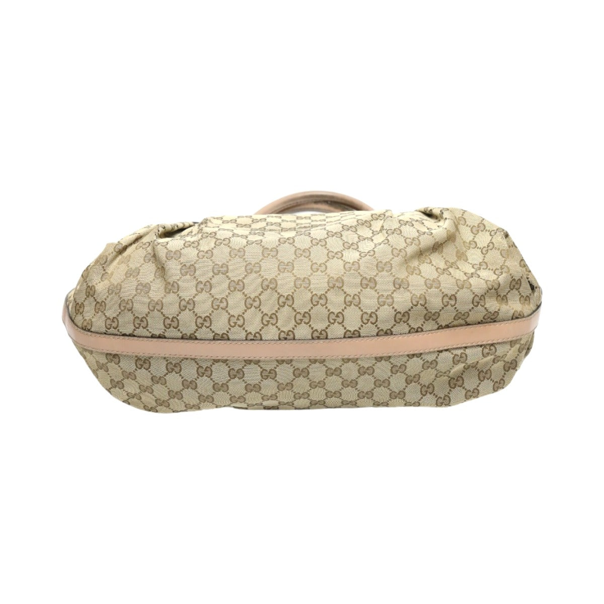 GUCCI Tote Bag 269951 GG canvas, leather beige Handbag GG pattern scarlet Women Used