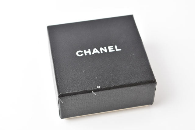 Chanel Metal Brooch Circle Coco Mark Gold