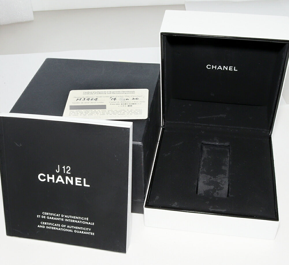 Chanel Silver Dial J12 Watch H3404