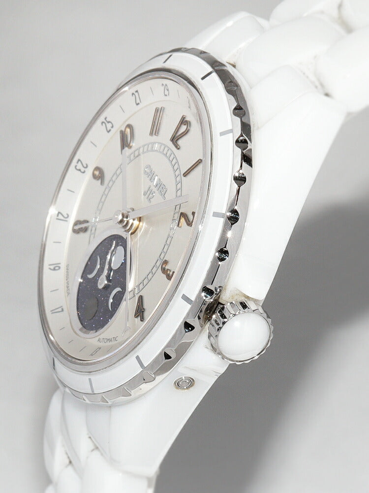 Chanel Silver Dial J12 Watch H3404
