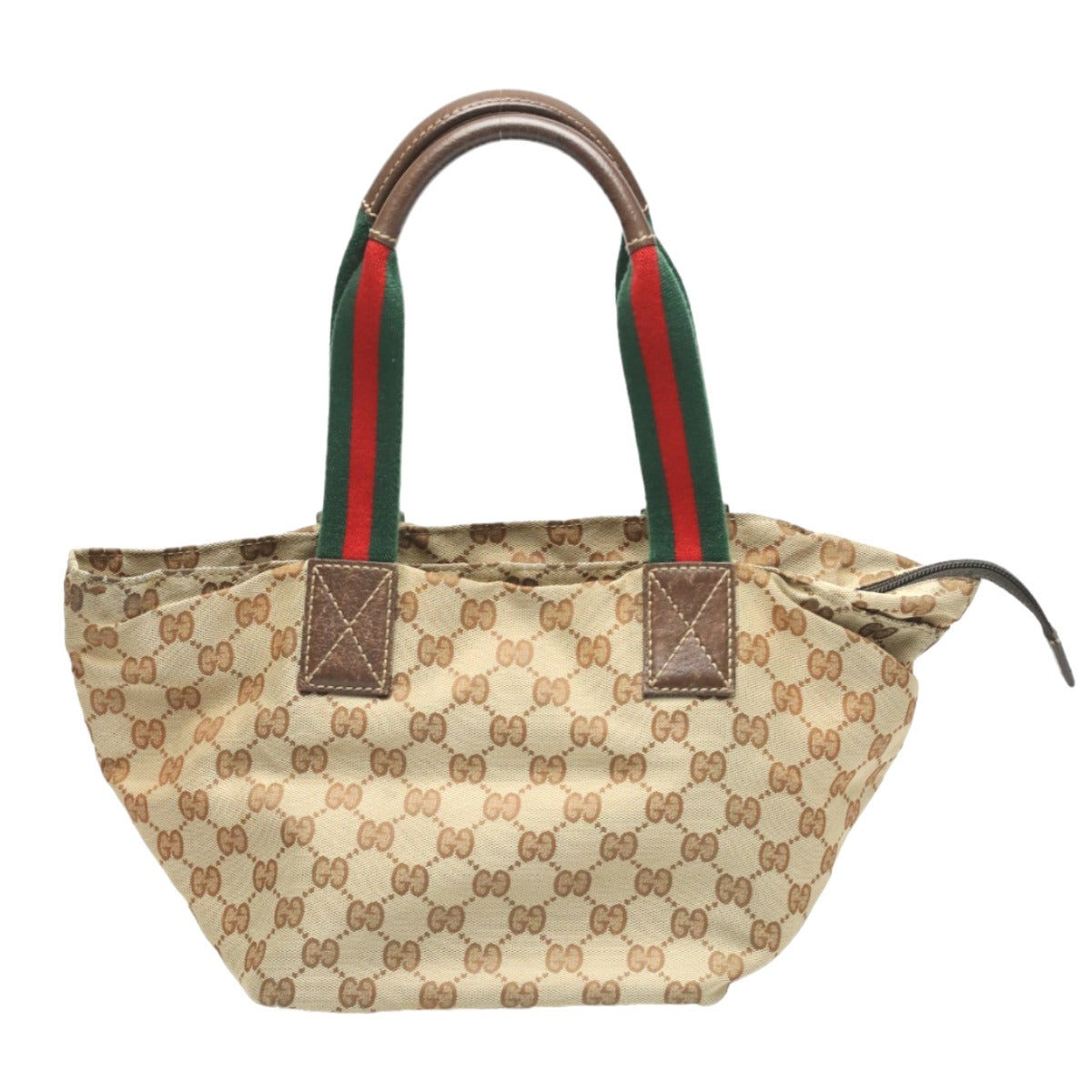 GUCCI Handbag 131228 GG canvas beige Tote Bag Sherry line Women Used