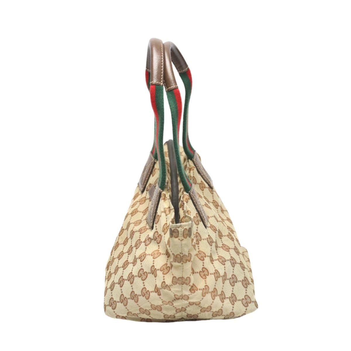 GUCCI Handbag 131228 GG canvas beige Tote Bag Sherry line Women Used