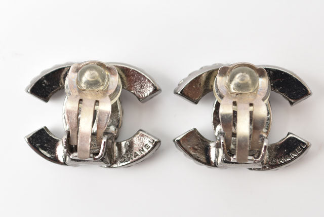 Chanel Metal Earrings Clip-On/Stud