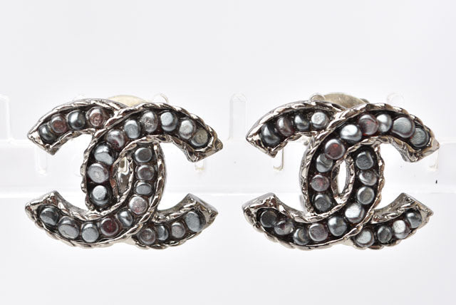 Chanel Metal Earrings Clip-On/Stud