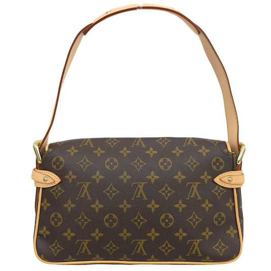 LOUIS VUITTON 2008 Made Canvas Monogram Hudson Pm Brown