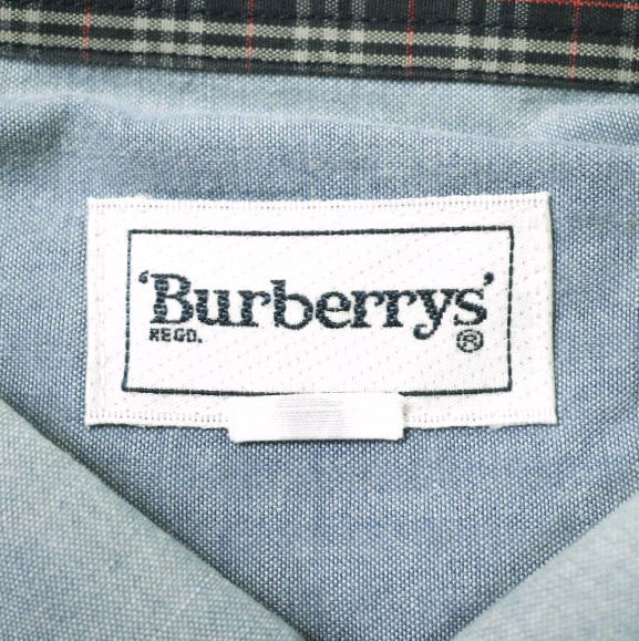 Burberrys Short Sleeve Shirt Cotton Shirt