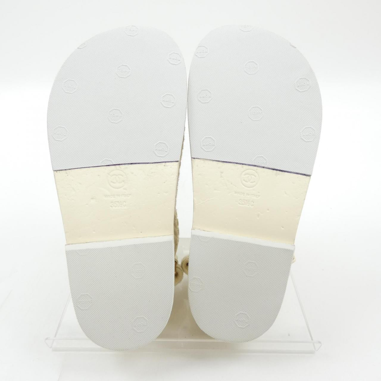 Chanel G35927X56555 Knit Sandals