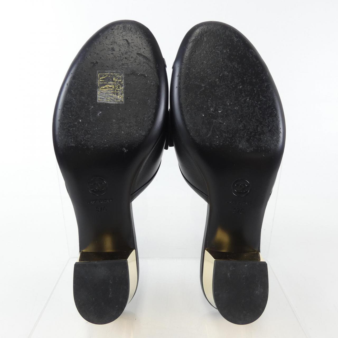 Chanel G45691B16597 Lambskin Sandals