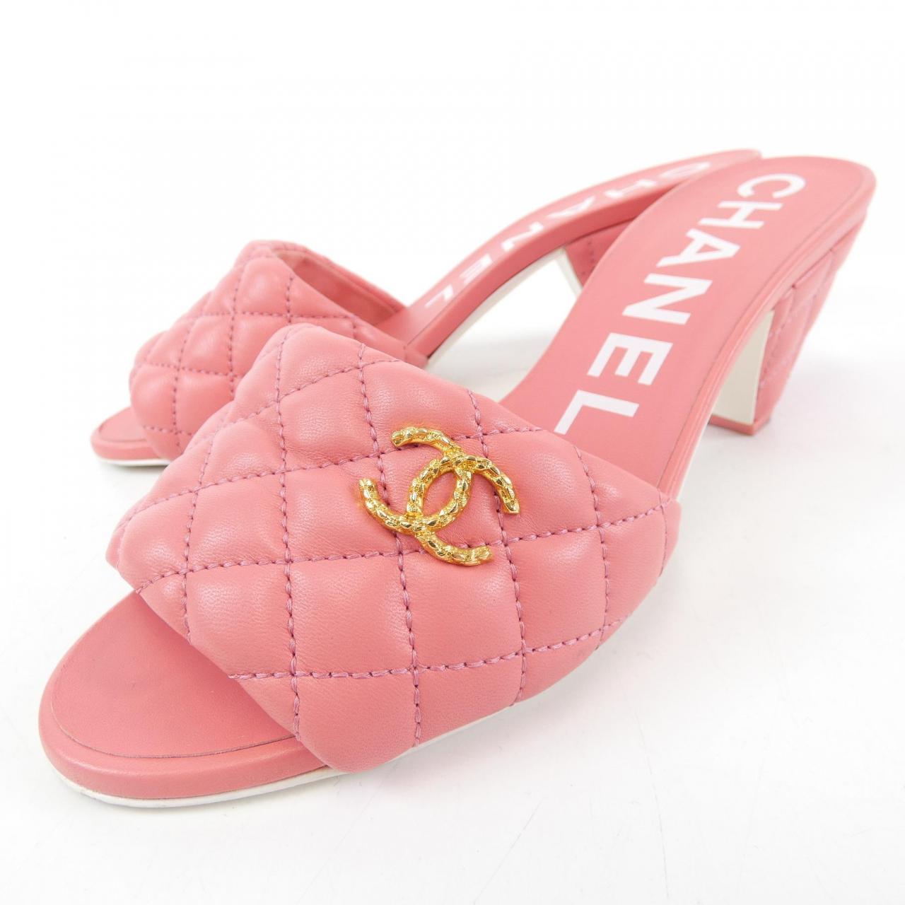 Chanel G38820X01000 Lambskin Sandals