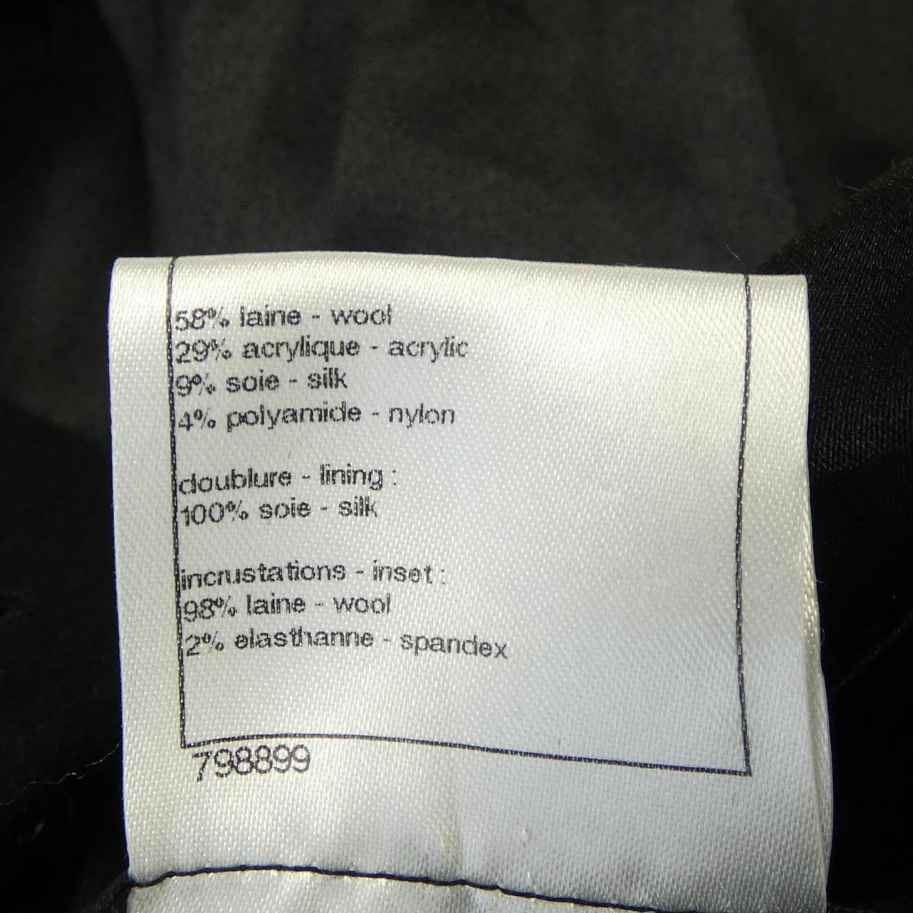 Chanel Duffle Coat Wool Coat