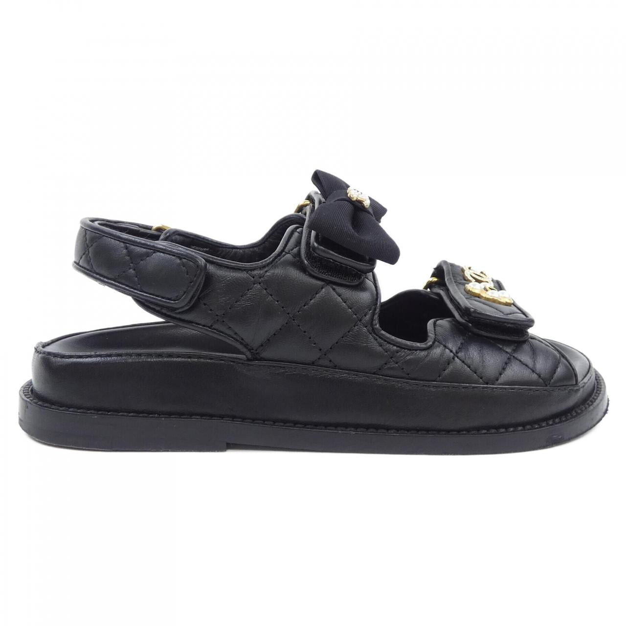 Chanel G40138X01000 Lambskin Sandals